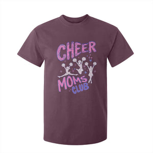 Cheer Moms Club T Shirt For Kid Cheerleader Mom Mother’s Day Gift TS14 Maroon Print Your Wear