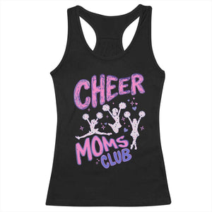 Cheer Moms Club Racerback Tank Top Cheerleader Mom Mother’s Day Gift TS14 Black Print Your Wear