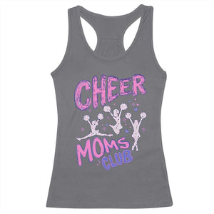Cheer Moms Club Racerback Tank Top Cheerleader Mom Mother’s Day Gift TS14 Charcoal Print Your Wear