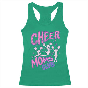Cheer Moms Club Racerback Tank Top Cheerleader Mom Mother’s Day Gift TS14 Irish Green Print Your Wear