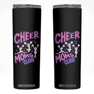 Cheer Moms Club Skinny Tumbler Cheerleader Mom Mother’s Day Gift TS14 Black Print Your Wear
