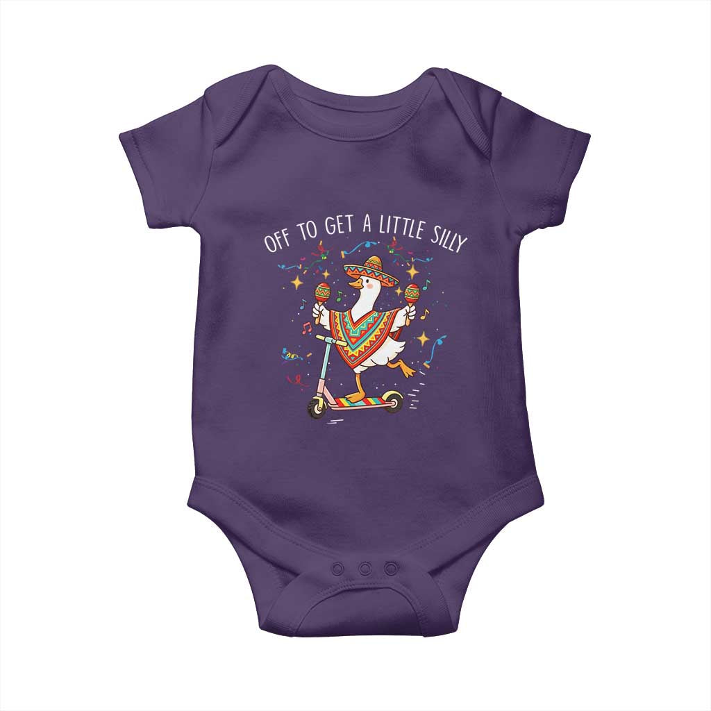 Silly Goose Cinco De Mayo Baby Onesie Off To Get A Little Silly TS14 Purple Print Your Wear