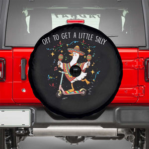 Silly Goose Cinco De Mayo Spare Tire Cover Off To Get A Little Silly TS14 Black Print Your Wear