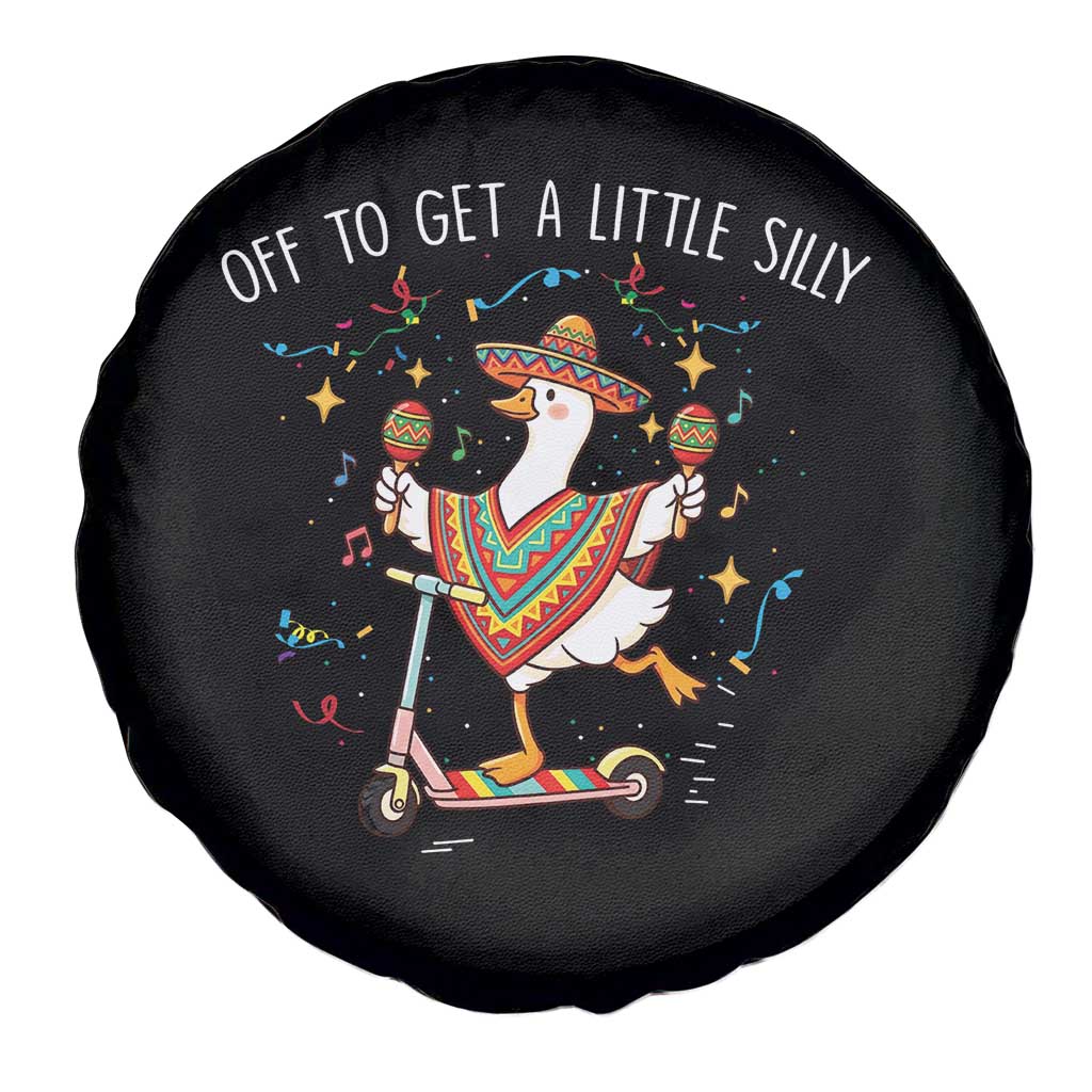 Silly Goose Cinco De Mayo Spare Tire Cover Off To Get A Little Silly TS14 Print Your Wear