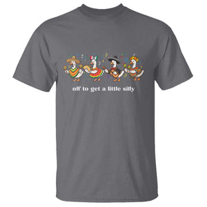 Funny Silly Goose Cinco De Mayo T Shirt Off To Get A Little Silly TS14 Charcoal Print Your Wear