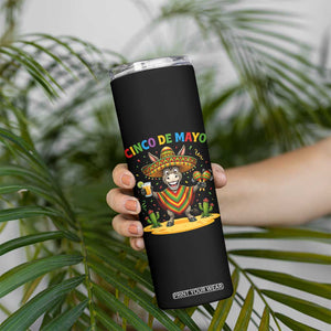 Cinco de Mayo Donkey Mexican Fiesta Skinny Tumbler TS14 Print Your Wear