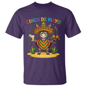 Cinco de Mayo Donkey Mexican Fiesta T Shirt TS14 Purple Print Your Wear