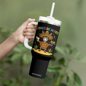 Cinco de Mayo Donkey Mexican Fiesta Tumbler With Handle TS14 Print Your Wear