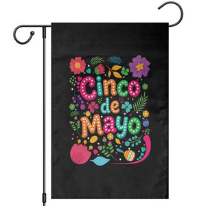 Cinco de Mayo Garden Flag Funny Mexican Fiesta TS14 Black Print Your Wear