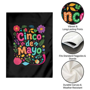 Cinco de Mayo Garden Flag Funny Mexican Fiesta TS14 Print Your Wear