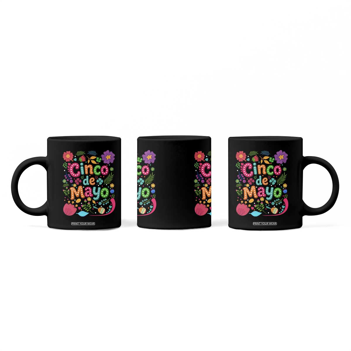 Cinco de Mayo Coffee Mug Funny Mexican Fiesta TS14 Print Your Wear