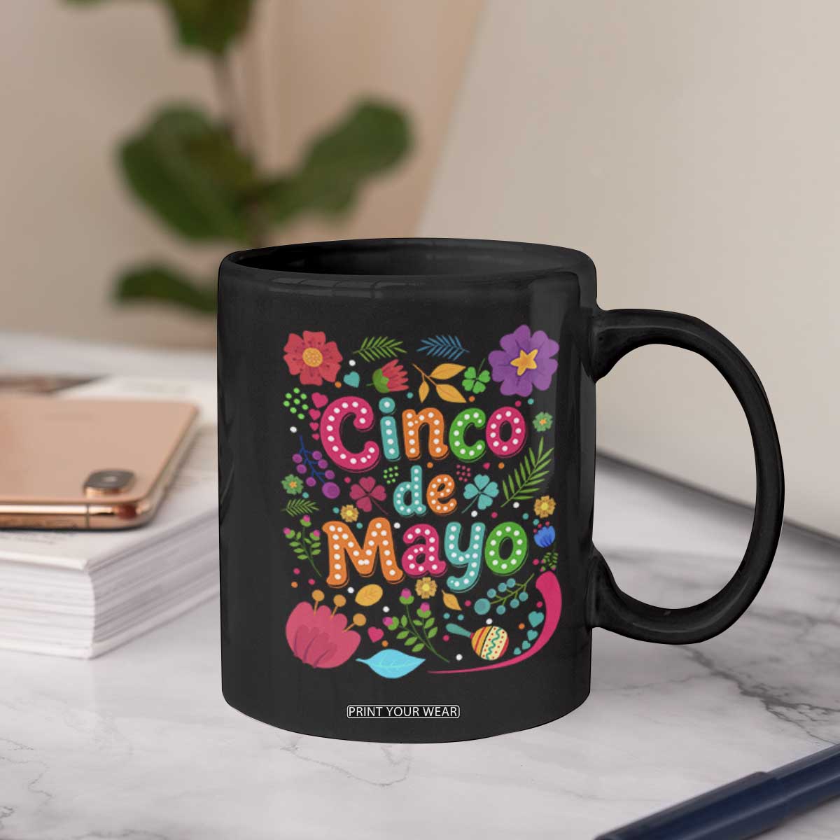 Cinco de Mayo Coffee Mug Funny Mexican Fiesta TS14 Print Your Wear