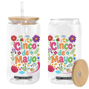 Cinco de Mayo Glass Can Funny Mexican Fiesta TS14 Print Your Wear