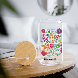 Cinco de Mayo Glass Can Funny Mexican Fiesta TS14 Print Your Wear
