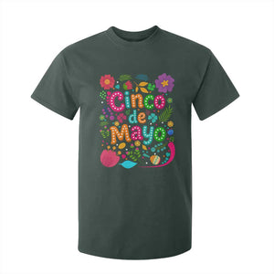 Cinco de Mayo T Shirt For Kid Funny Mexican Fiesta TS14 Dark Forest Green Print Your Wear