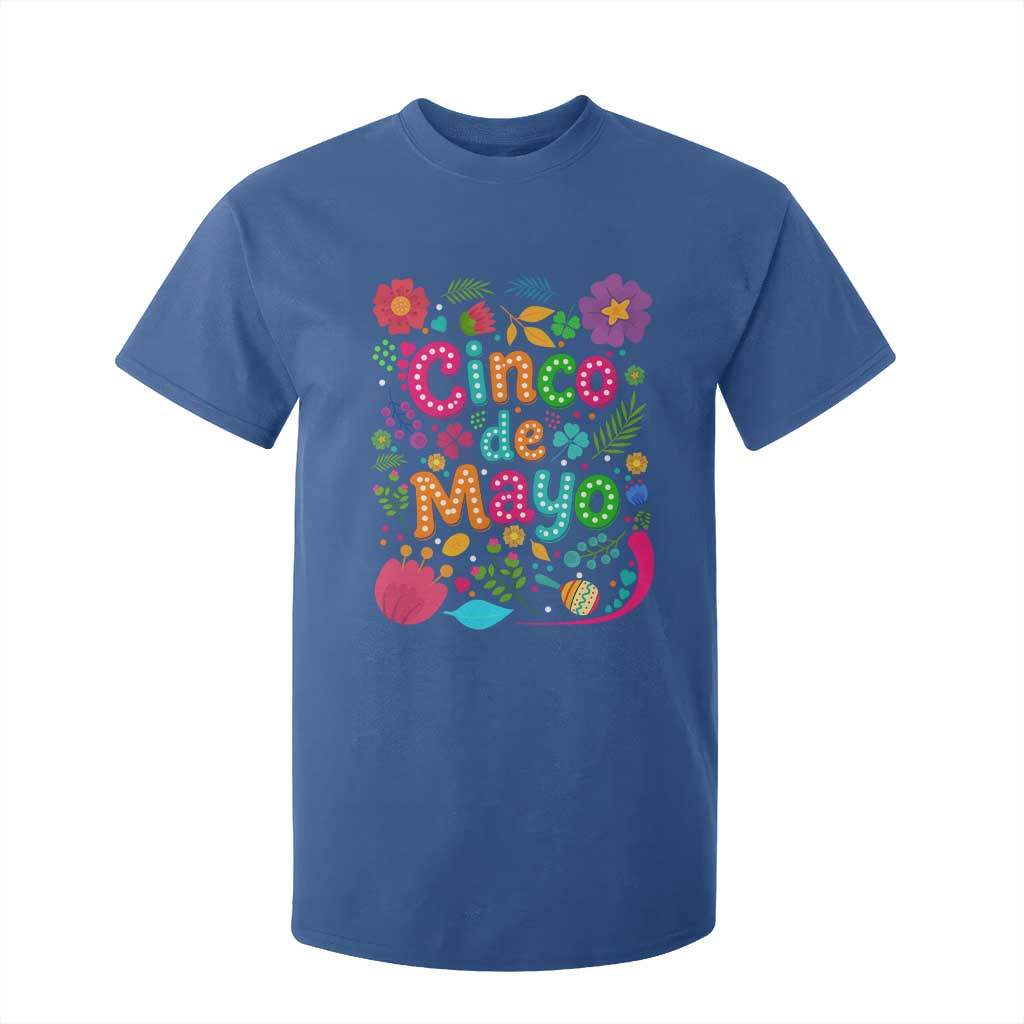 Cinco de Mayo T Shirt For Kid Funny Mexican Fiesta TS14 Royal Blue Print Your Wear