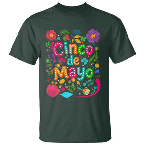 Cinco de Mayo T Shirt Funny Mexican Fiesta TS14 Dark Forest Green Print Your Wear