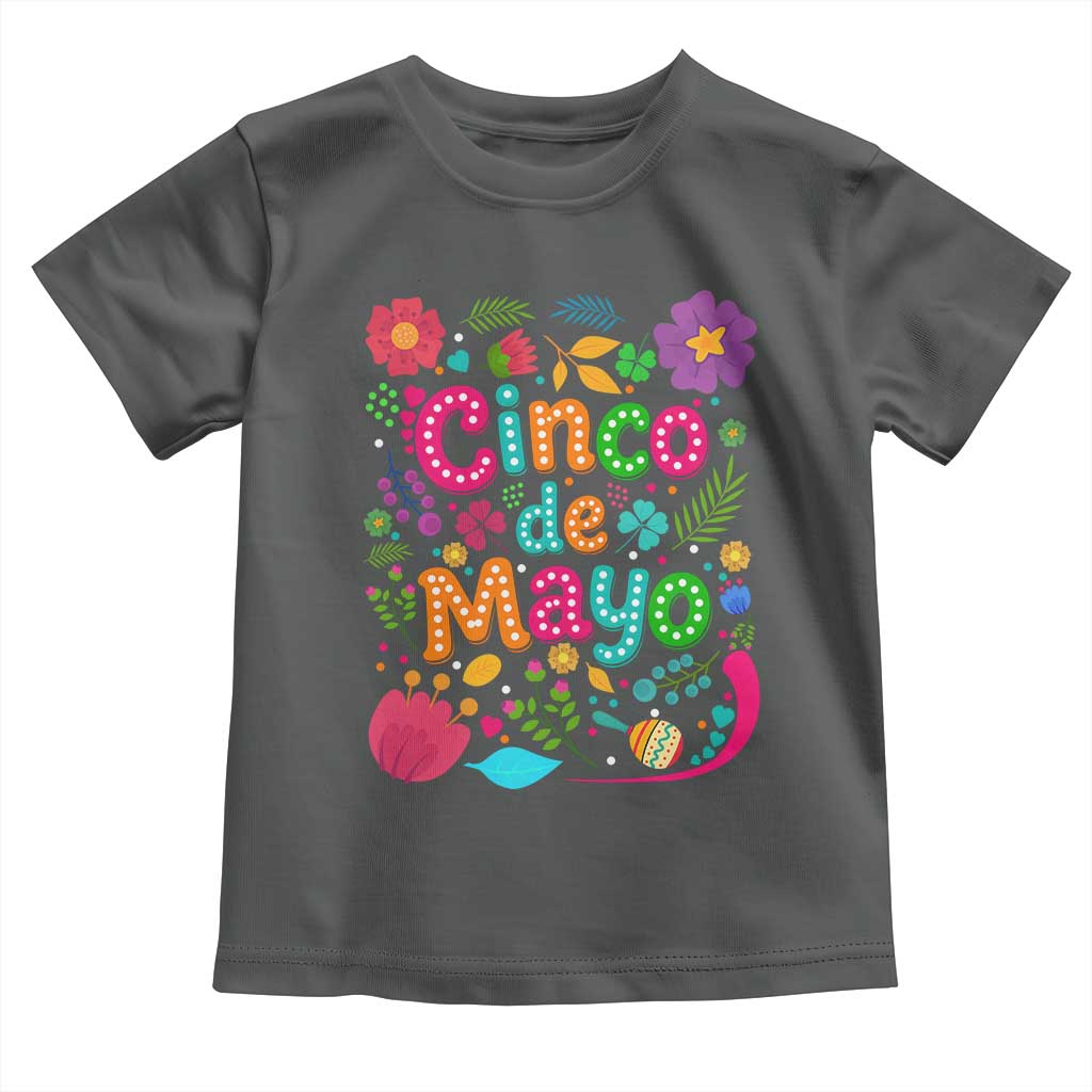 Cinco de Mayo Toddler T Shirt Funny Mexican Fiesta TS14 Dark Heather Print Your Wear