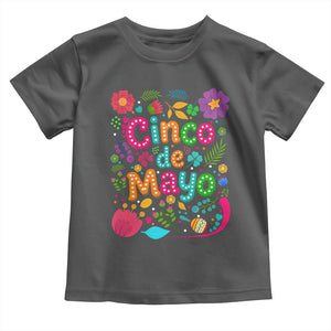Cinco de Mayo Toddler T Shirt Funny Mexican Fiesta TS14 Dark Heather Print Your Wear