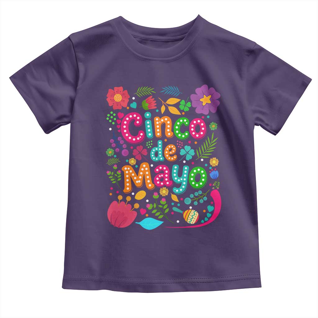 Cinco de Mayo Toddler T Shirt Funny Mexican Fiesta TS14 Purple Print Your Wear