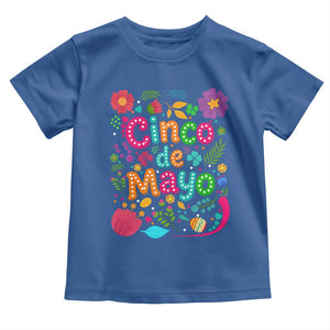 Cinco de Mayo Toddler T Shirt Funny Mexican Fiesta TS14 Royal Blue Print Your Wear