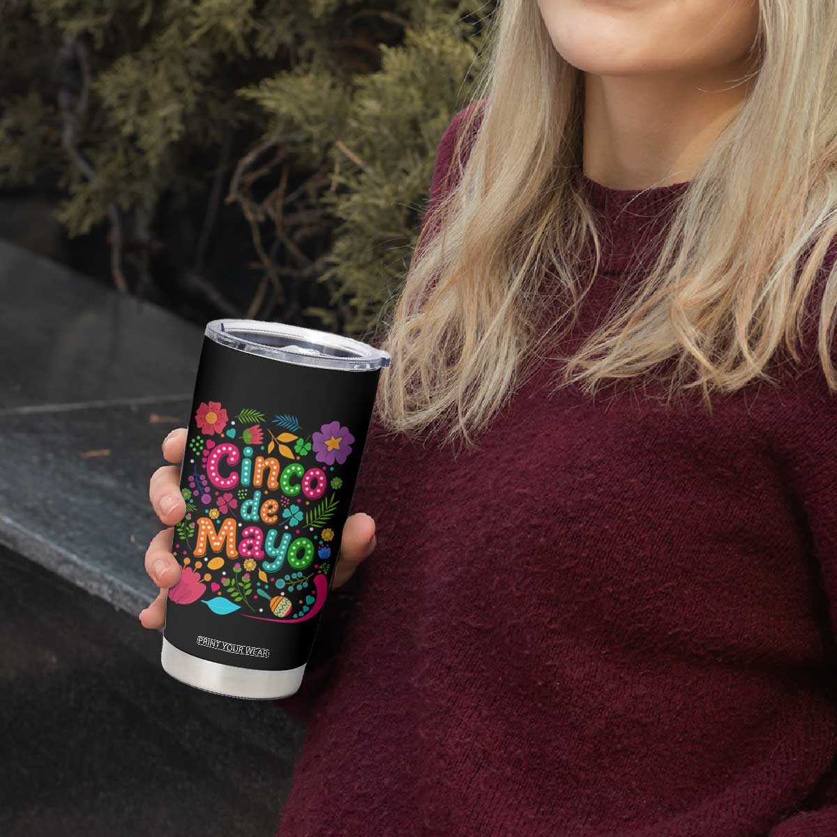 Cinco de Mayo Tumbler Cup Funny Mexican Fiesta TS14 Print Your Wear