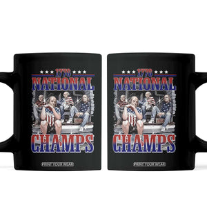 1776 National Champs Coffee Mug Funny Founding Father USA 250th Anniversary