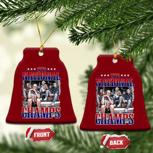 1776 National Champs Ceramic Ornament Funny Founding Father USA 250th Anniversary