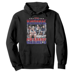 1776 National Champs Hoodie Funny Founding Father USA 250th Anniversary