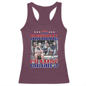 1776 National Champs Racerback Tank Top Funny Founding Father USA 250th Anniversary