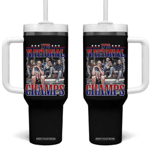 1776 National Champs Tumbler With Handle Funny Founding Father USA 250th Anniversary