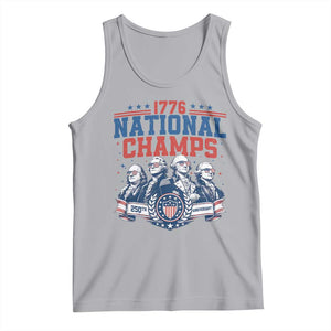 1776 National Champs Tank Top Funny Founding Fathers Sunglasses Patriotic 4th of July