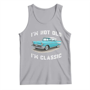 I'm Not Old I'm Classic Tank Top Vintage 1957 Turquoise Classic Car