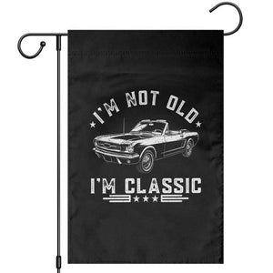 I'm Not Old I'm Classic Garden Flag Vintage 1963 Classic Sports Car