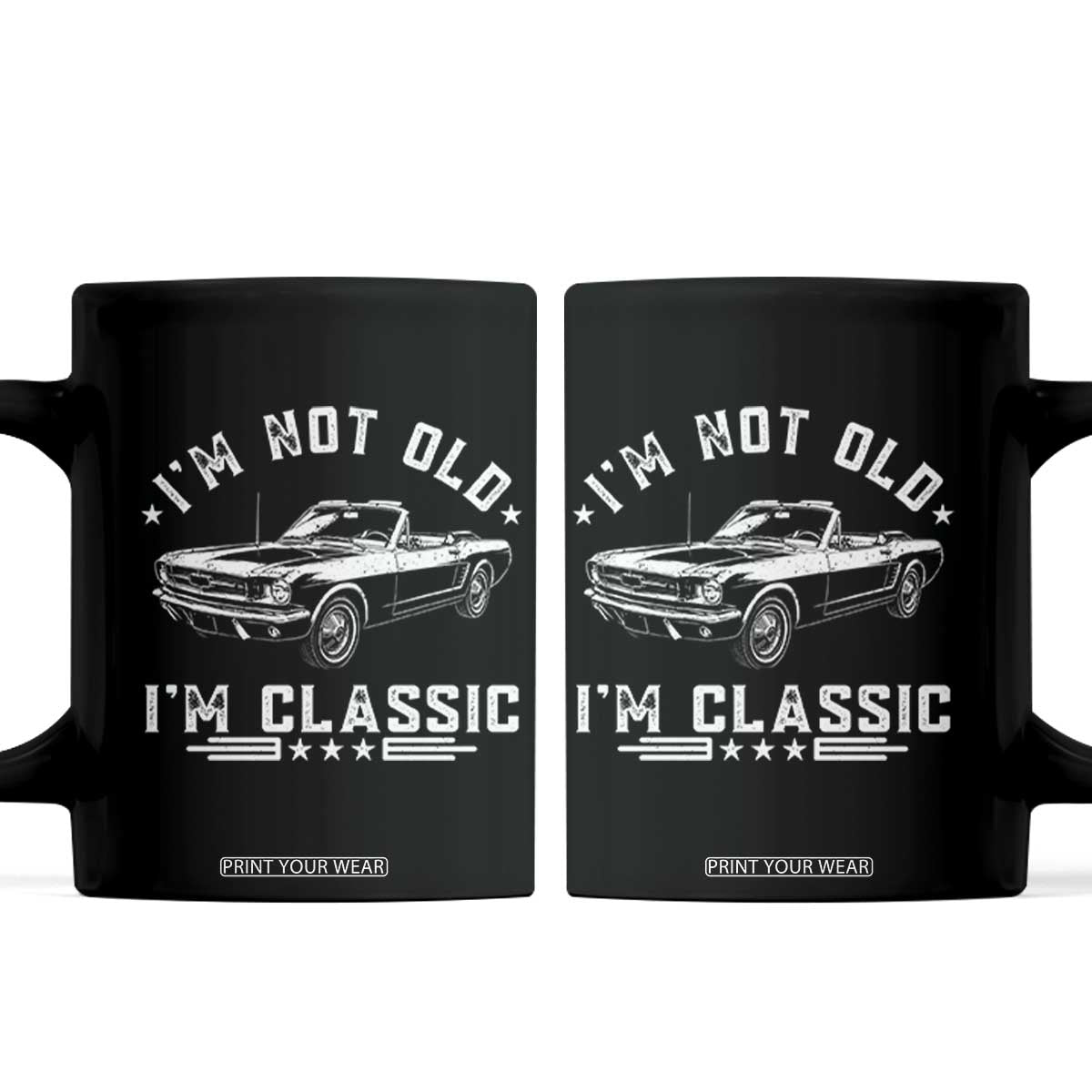 I'm Not Old I'm Classic Coffee Mug Vintage 1963 Classic Sports Car