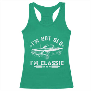 I'm Not Old I'm Classic Racerback Tank Top Vintage 1963 Classic Sports Car