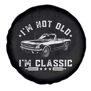 I'm Not Old I'm Classic Spare Tire Cover Vintage 1963 Classic Sports Car