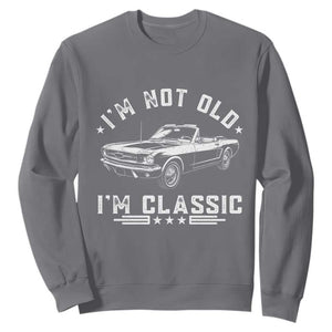 I'm Not Old I'm Classic Sweatshirt Vintage 1963 Classic Sports Car