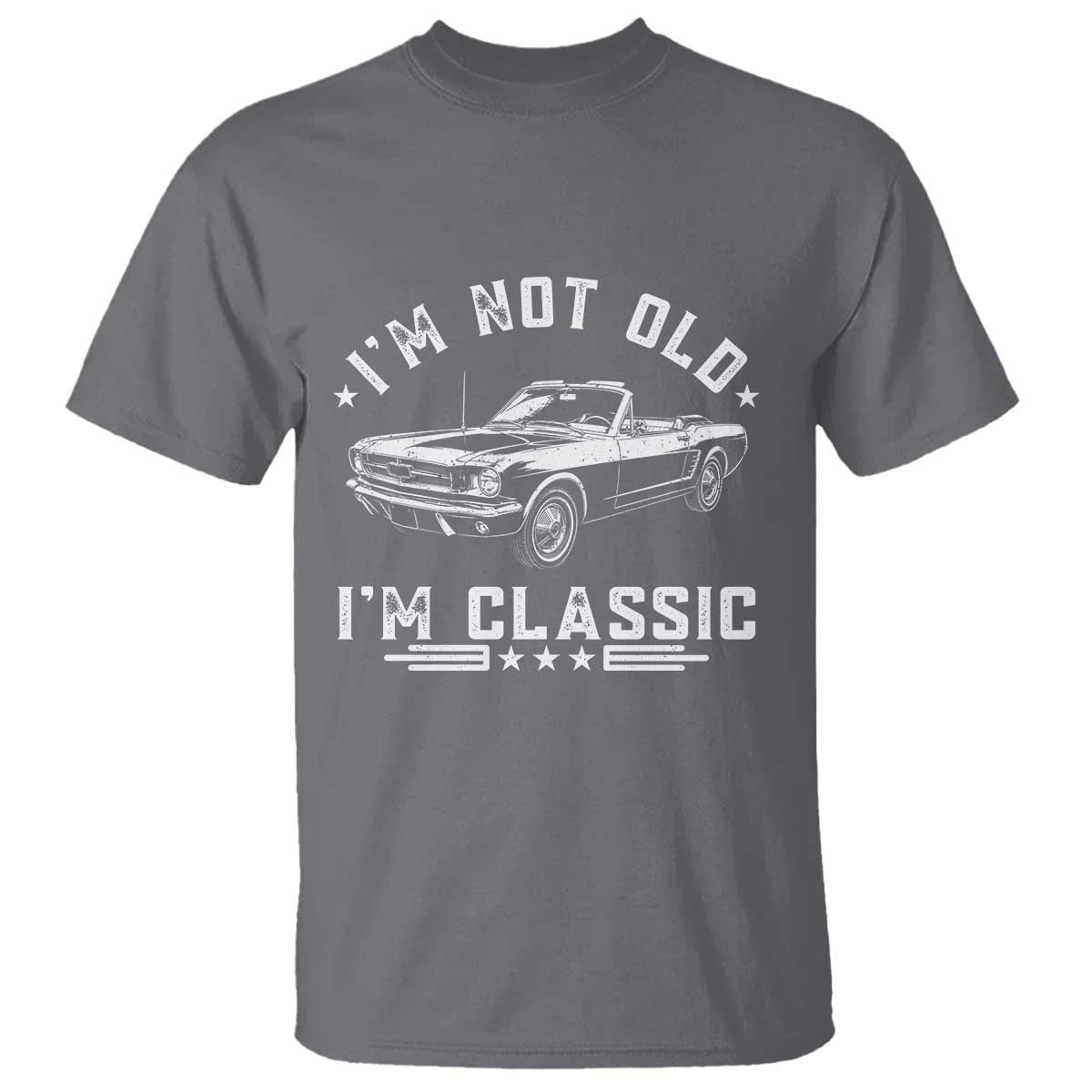 I'm Not Old I'm Classic T Shirt Vintage 1963 Classic Sports Car