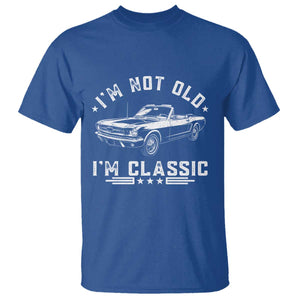 I'm Not Old I'm Classic T Shirt Vintage 1963 Classic Sports Car