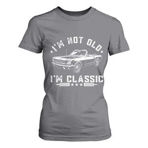 I'm Not Old I'm Classic T Shirt For Women Vintage 1963 Classic Sports Car