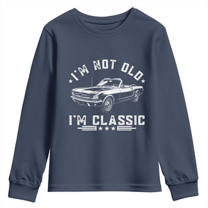 I'm Not Old I'm Classic Youth Sweatshirt Vintage 1963 Classic Sports Car