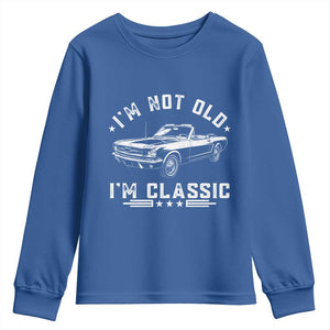 I'm Not Old I'm Classic Youth Sweatshirt Vintage 1963 Classic Sports Car