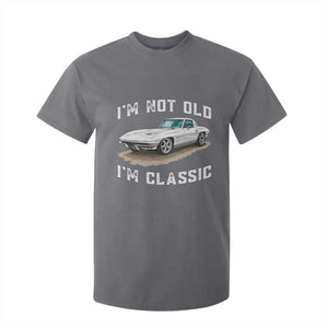 I'm Not Old I'm Classic T Shirt For Kid Vintage 1963 Sports Car Retro Americana