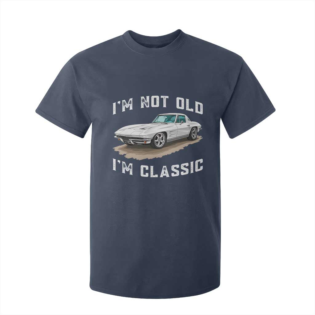 I'm Not Old I'm Classic T Shirt For Kid Vintage 1963 Sports Car Retro Americana
