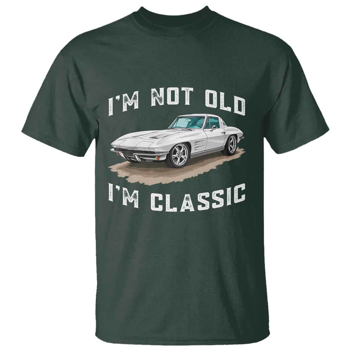 I'm Not Old I'm Classic T Shirt Vintage 1963 Sports Car Retro Americana