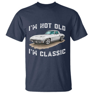 I'm Not Old I'm Classic T Shirt Vintage 1963 Sports Car Retro Americana