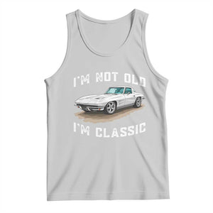 I'm Not Old I'm Classic Tank Top Vintage 1963 Sports Car Retro Americana