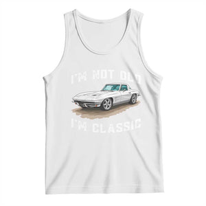 I'm Not Old I'm Classic Tank Top Vintage 1963 Sports Car Retro Americana