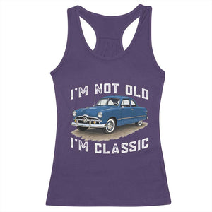 I'm Not Old I'm Classic Racerback Tank Top Vintage 1949 Classic American Coupe Car